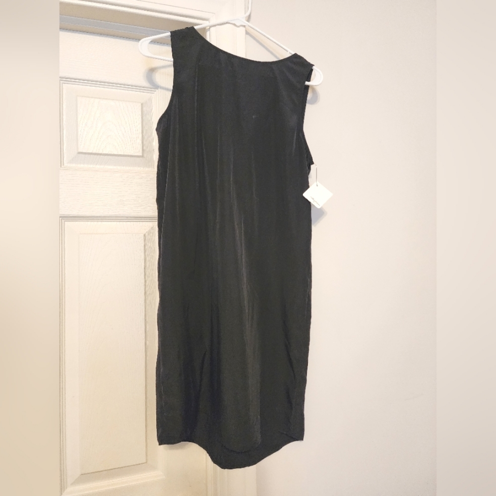 Nordstrom black slip dress